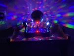 Kicko Disco Light Multi-colored Led Revolving Strobe Ball For Stage. Fixed Price $35.95.