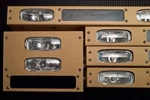 Ibis Tek Led Bar Kit W/ Motorized Search Lights Military Hmmwv Mrap 24V. Fixed Price $1300.00.
