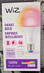 Wiz Color Changing 100 -watt Eq A21 Full Spectrum Dimmable Smart Led Light Bulb. Fixed Price $18.97.