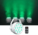 Rockville Rockpar Tri Led Rgb Compact Can Pro Dj Dmx Wash Light+remote White. Fixed Price $34.95.
