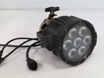 Elation Professional Sixpar 100IP Led Fixture Rgbwa+uv (outdoors, Black). Fixed Price $188.00.