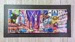 3-D Picture Broadway Lights: Times Square Out Of Frame 14.75" X 6". Fixed Price $15.95.