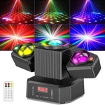 105W Laser Rgbw Led Moving Head Disco Stage Lighting Beam DMX512 Party Dj. Fixed Price $64.64.