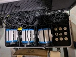 Kit Of 3X Arri 1000 Plus 1K Tungsten Fresnel Flood Light For Video Production. Fixed Price $895.00.