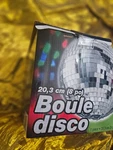 Disco By Amscan Vintage-style Dance Mirror Boule Ball 8" Inches With Box 20.3C. Fixed Price $24.95.