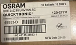 Osram Sylvania Qhe 2X32T8/UNV Isn-sc-b Electronic Ballast, Fluorescent,. Fixed Price $119.99.