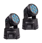 Betopper Dj Moving Head, 7X8W Rgbw Lights, Sound Activated/dmx Ligh.... Fixed Price $181.25.