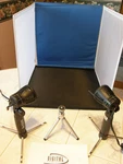 Digital 15" Portable Studio, High Ouput Lights, Tripod & Case. Used 2X.. Fixed Price $39.99.