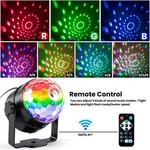 Led Party Disco Rgb Crystal Magic Ball Effect Lights Sound Activated. Fixed Price $15.39.