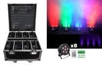 Rockville Battery Par Pack 61 V2 Black 8) Rechargeable Wash Lights+charging Case. Fixed Price $729.95.