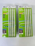 Commercial Electric 12" 4-STRIP Linkable Led Flexible Tape Light Kit Lot Of. Fixed Price $55.00.