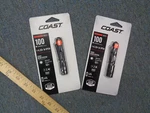 Coast G22 Black Aluminum 100 Lm. Led Flashlight 3.65 X 0.5 W Lites. Fixed Price $29.97.