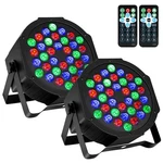 Dj Par Lights, Rgb 36 Stage Sound Activated,remote & Dmx Controlled Up.... Fixed Price $92.79.