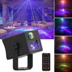 Portable Rechargeable Rgb Laser Led Light Sound Activated Projector. Fixed Price $61.02.