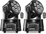 Moving Head Rgbw Stage Lighting Dj Lights 7 X 10W Led Beam Spotlight 9/14. Fixed Price $233.99.