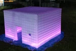 Us Stock 8X8X4M Inflatable Night Club With Led Lights Party Tent Cube. Fixed Price $1529.00.