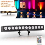 12X10W Rechargeable Stage Light 12LED Battery Rgbwa Uv Dmx Wall Wash. Fixed Price $279.99.
