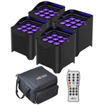 Chauvet Dj Freedom Par H9 Ip Hex-color Led Uplights 4 Pack Bundle. Fixed Price $1392.40.