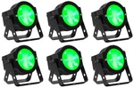 (6) American Dj Dotz Par Rgbl Cob Dmx 16X3.5 Watt Led Wash Lights. Fixed Price $1289.64.