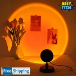 Sunset Lamp Led Spotlight Projector Mini Creative Projection Ambient. Fixed Price $8.65.