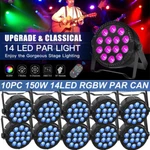 140W Dmx Rgbw Strobe Led Stage Lighting Bag Dj Disco Party Wash Lights. Fixed Price $209.99.