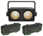 Chauvet Shocker Dmx Cob Led Blinder Stage LIGHT+(2) Stereo Bluetooth Speakers. Fixed Price $516.80.
