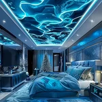 Wave Aurora Usb Led Lamp With 16-COLOR Remote Control. Fixed Price $33.30.