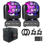 Colorkey Kraken Fx Quad Led Bar Club Dj Effect Lights Pair W Cases. Fixed Price $585.40.