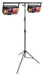 2 Rockville Insta Party 51 Derby/laser/strobe Dance Floor Dj Effect Lights+stand. Fixed Price $153.95.