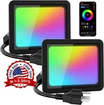 Proyector Led Rgb Con Aplicaci Bluetooth Para Eventos Fiestas Exteriores New. Fixed Price $61.74.