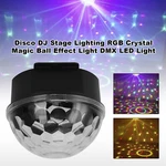 Disco Dj Stage Lighting Rgb Crystal Magic Ball Effect Led Us. Fixed Price $34.78.