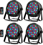 36LEDS Rgb Stage Par Lights - Oppsk 36W Sound Activated Multi Modes Remote Dmx. Fixed Price $93.01.