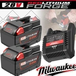 6.0AH For Milwaukee 28V M28 Lithium Battery /charger 48-11-2830 48-59-2819 Led. Fixed Price $69.00.
