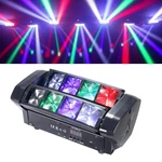 Mini Spider Moving Head 8X5W Beam Led Stage Lights Rgbw Sound Activated.... Fixed Price $106.29.