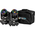 Colorkey Spot 100W Led Moving Head Compact W/halo 2-PACK Bundle. Fixed Price $739.99.