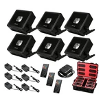 Jmaz Lighting JZ1045 Mad Par Bulls Ip 6PK Led Outdoor Uplight Kit. Fixed Price $1229.86.