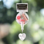 Kikkerland Solar Powered Rainbow Maker-heart. Fixed Price $38.00.