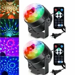2 Pack Rgb Party Disco Lights Ball Sound Activated Strobe Led Dj Bulb Dance Lamp. Fixed Price $14.99.