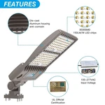 Kukuppo Led Commercial Parking Lot Lights 320W Outdoor Security Flood Lighting. Fixed Price $181.90.