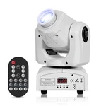 U King 60W Moving Head Lights, White Led Dj Rgbw Stage Wi.... Fixed Price $110.41.