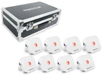 Rockville Mini RF1 V3 Charge Package White 8) Battery Par Lights+wireless Dmx+rf. Fixed Price $549.95.