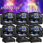 U King 270W 18LED Moving Head Stage Lighting Beam Rgbw Strobe Disco Party. Fixed Price $216.89.