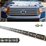 108W 36" Led Light Bar W/ Hood Scoop Bulge Mounting Wiring 14-21 Toyota Tundra. Fixed Price $147.09.