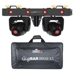 Chauvet Gigbar Bridge Ils 2-IN-1 Moving Heads And Wash Lighting System With Case. Fixed Price $1069.99.