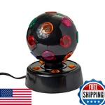 Kicko 7 Inch Disco Led Multi-colored Revolving Lighting Ball Perfect. Fixed Price $33.53.