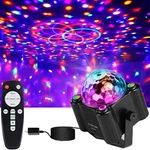 Disco Ball Party Lights, Decor Sound Activated Black. Fixed Price $47.00.
