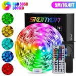 Skonyon Multicolor Led Rope Strip, 16.4FT Tape With Remote. Fixed Price $25.00.