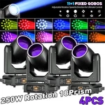 Uking 250W Led Rotation 18PRISM Moving Head Dmx Gobo Beam Stage Lighting. Fixed Price $299.91.