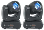 2) Rockville Beam Dc Dj Club Stage Pro Moving Head Lights GOBOS+18 Prisms. Fixed Price $354.95.