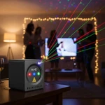 Mini Portable Rgb Laser Light Projector With Sound Activation For Parties. Fixed Price $120.87.